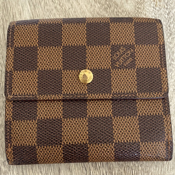 Louis Vuitton brown pattern Elise wallet - Picture 1 of 12